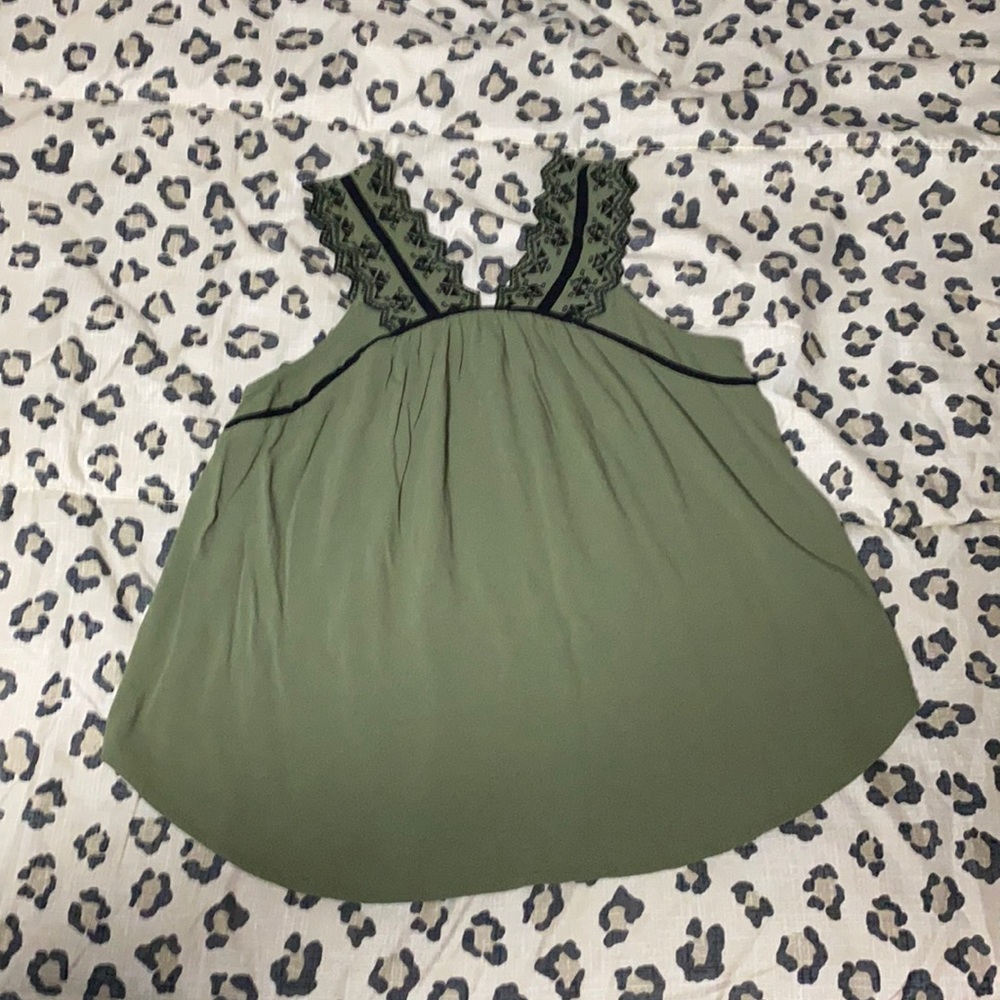 True Craft Hunter Green Tank Top